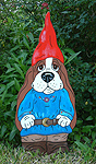 Tippen the Basset Elf-Blue